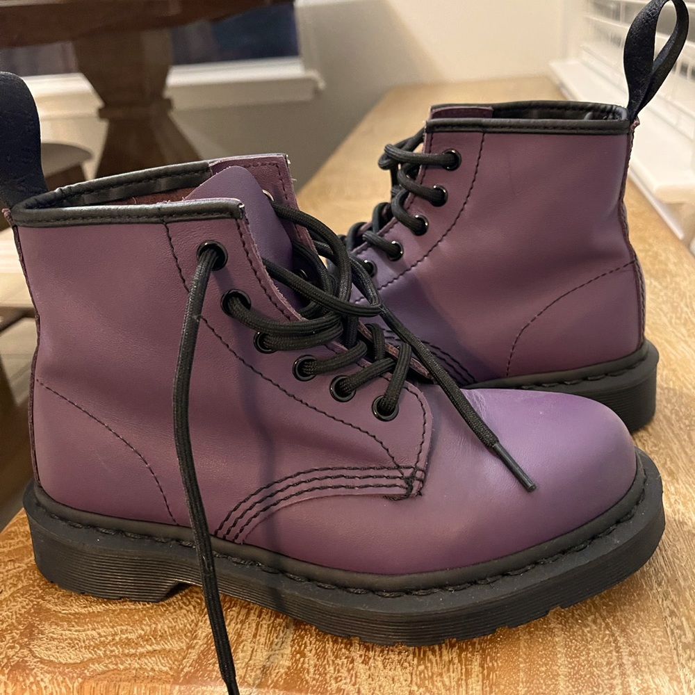 Rare Deep Purple Dr Martens NWOT